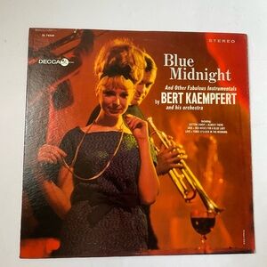 Bert Kaempfer Blue Midnight Vintage Vinyl Record